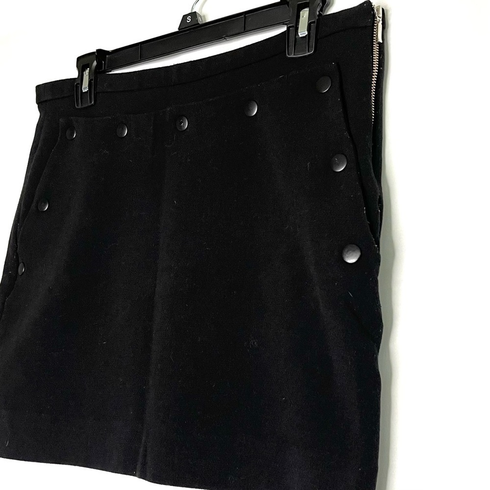 🔥 Le Lis Blanc Black Skirt sz 40 - Picture 4 of 11